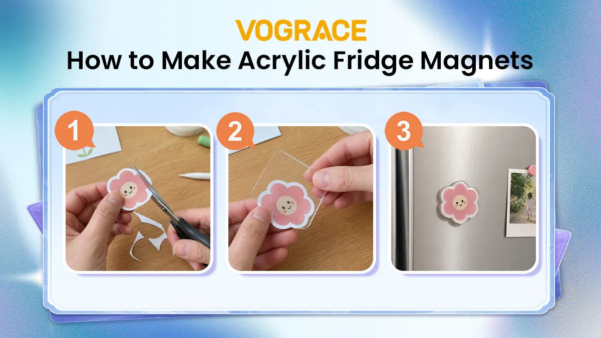 How to Make Acrylic Fridge Magnets