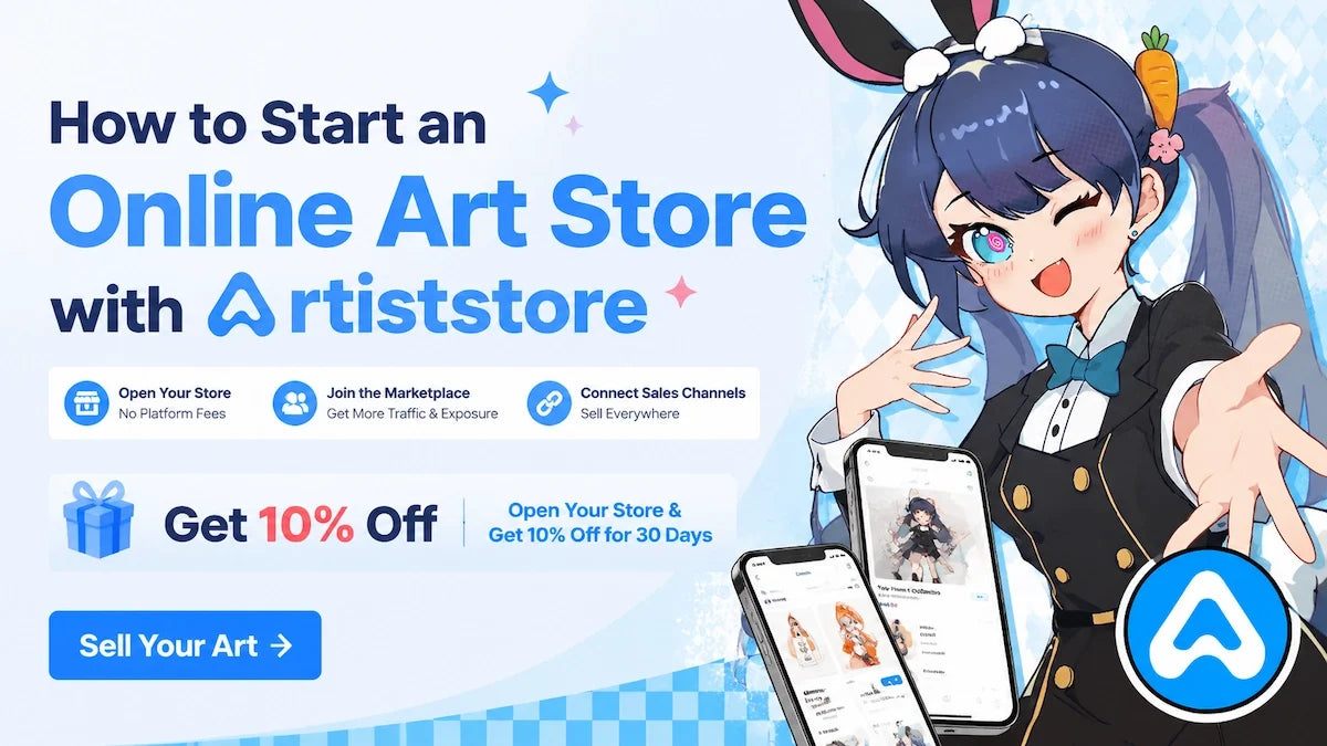 How to Start an Online Art Store with Artiststore