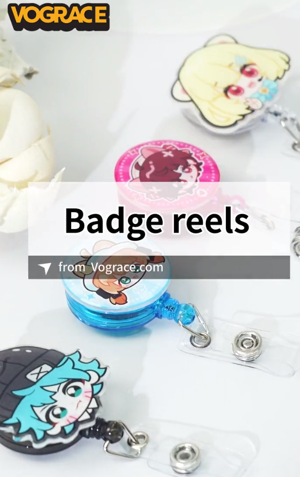 Custom Acrylic Badge Reels: Adding Style and Identity to Your Workday –  VOGRACE