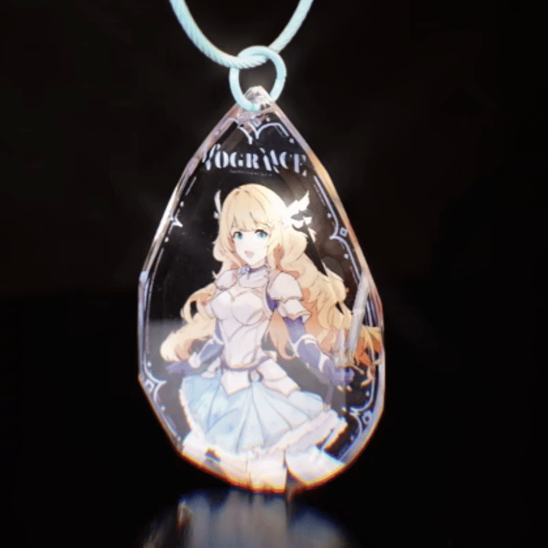 Custom Acrylic Diamond Keychain | Personalized Keychain | VOGRACE