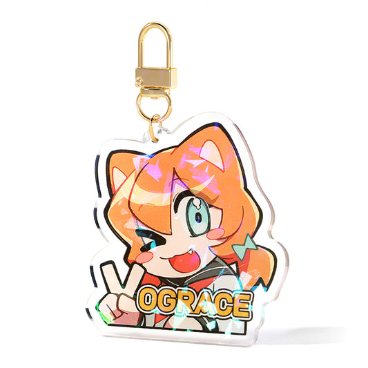 Custom Holographic Keychain