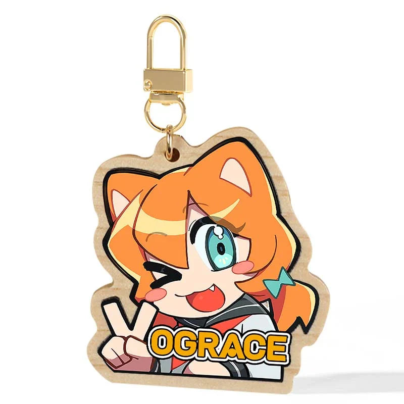 Custom Natural Wooden Keychains – VOGRACE
