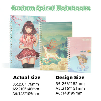 Custom Spiral Notebooks