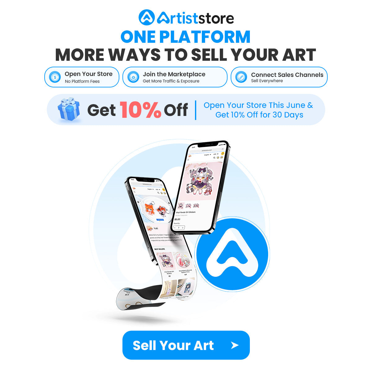 Introducing Artiststore — Vograce’s POD Store Platform for Artists ...