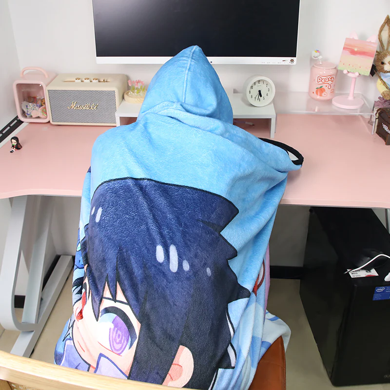 Cozy Living with Custom Hooded Blankets with Pictures