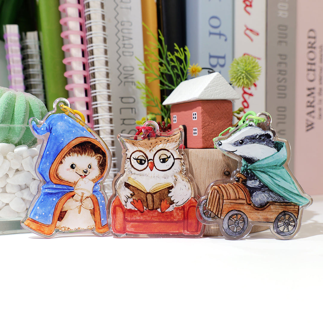 Elevate Your Merch: Why the New Custom Rounding Clear Acrylic Keychains are a Must-Have