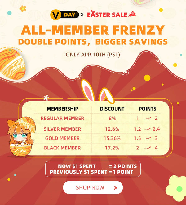 Vograce VIP Perks -Save Up to 17.2% ONLY APIRL 10TH