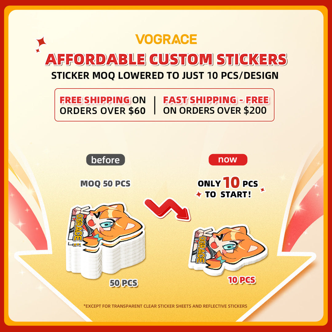 Affordable Custom Stickers: Your 2025 Guide to Quality Stickers on a Budget - VOGRACE