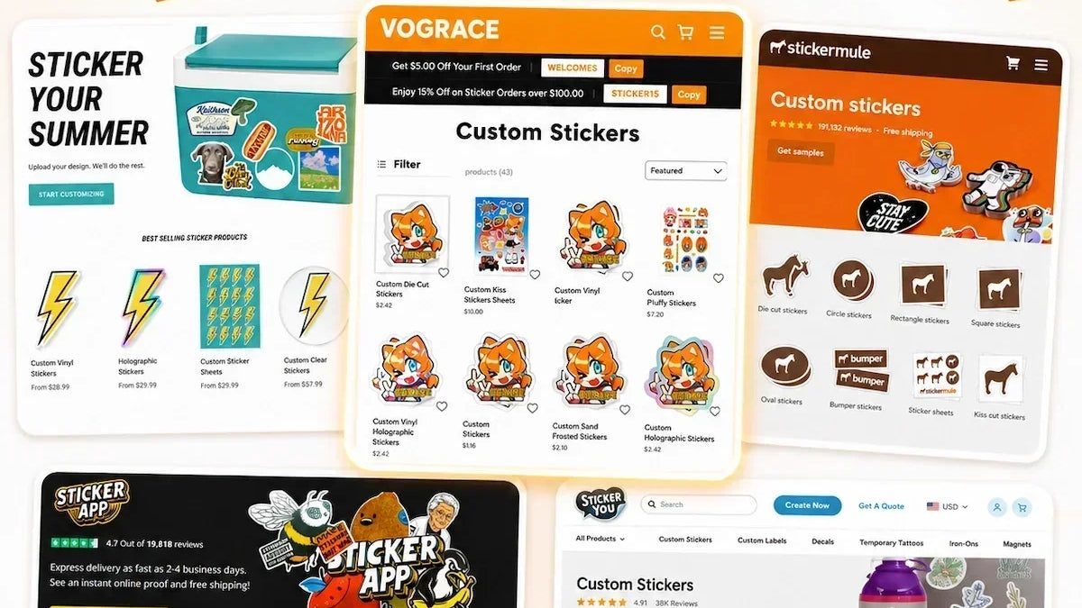 Best Custom Sticker Companies