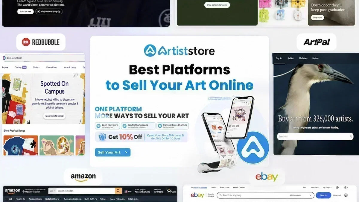 Best Platforms to Sell Your Art Online