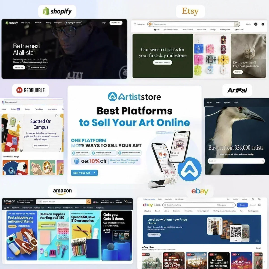 Best Platforms to Sell Your Art Online