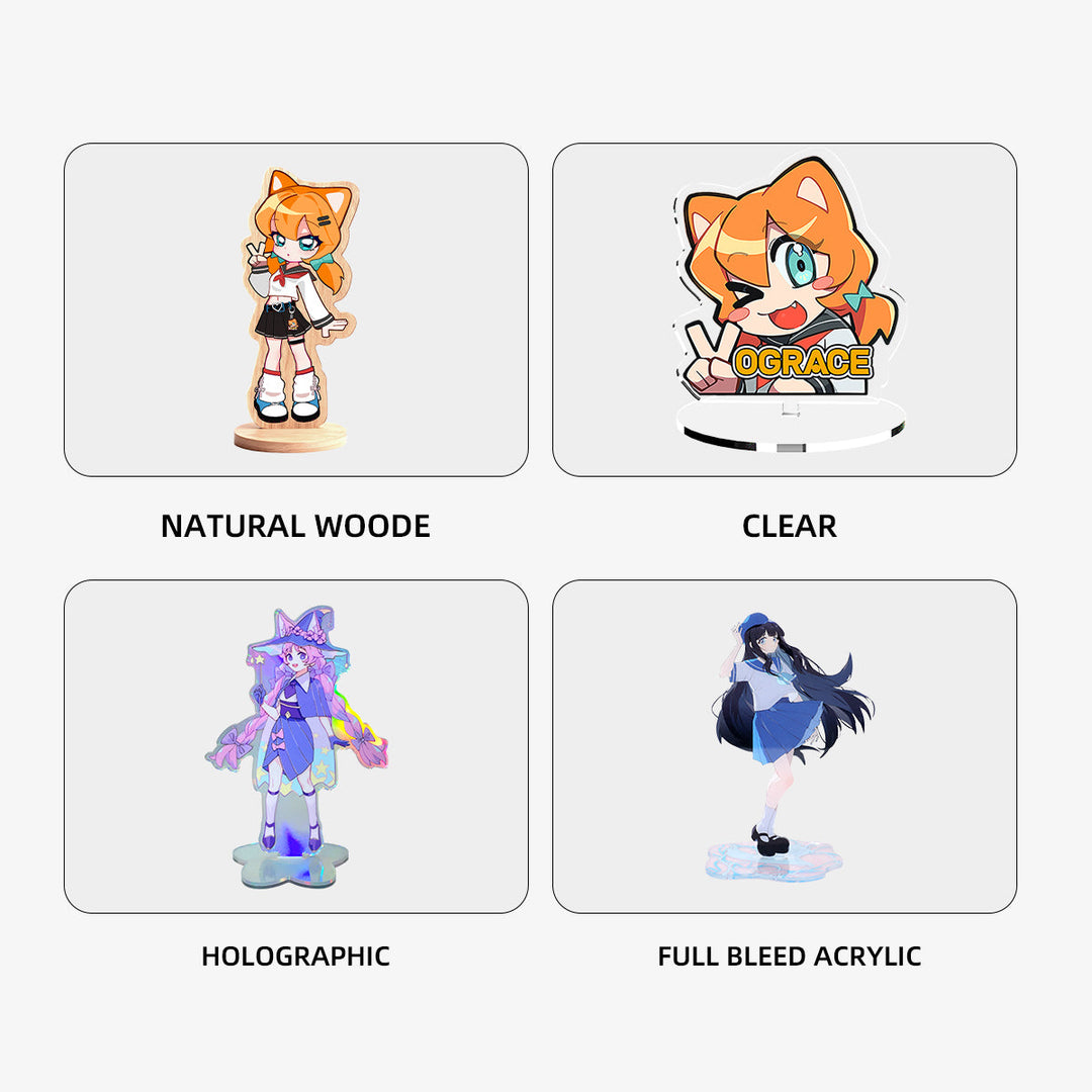 Fast custom standee production