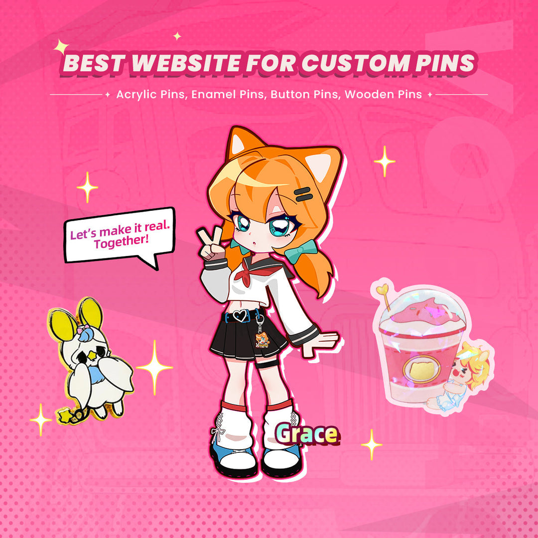 Best Site to Order Custom Pins in 2025 - VOGRACE