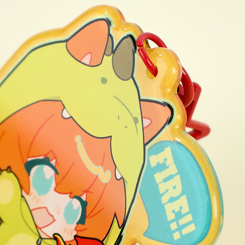 Discover Vograce Rounded Acrylic Keychains: Where Smooth Meets Sparkle - VOGRACE