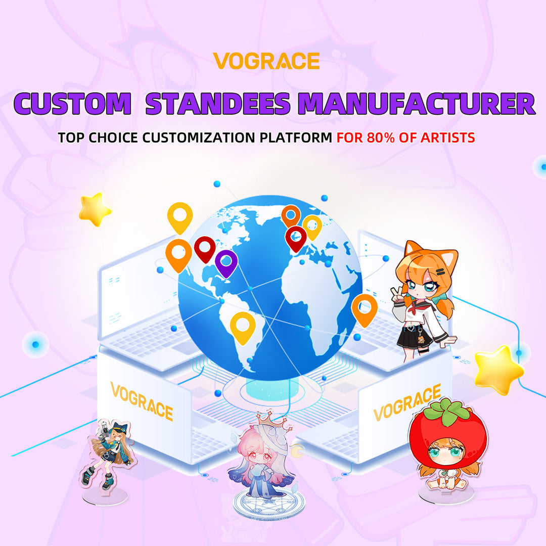 Custom Acrylic Standee Manufacturers with Low MOQ