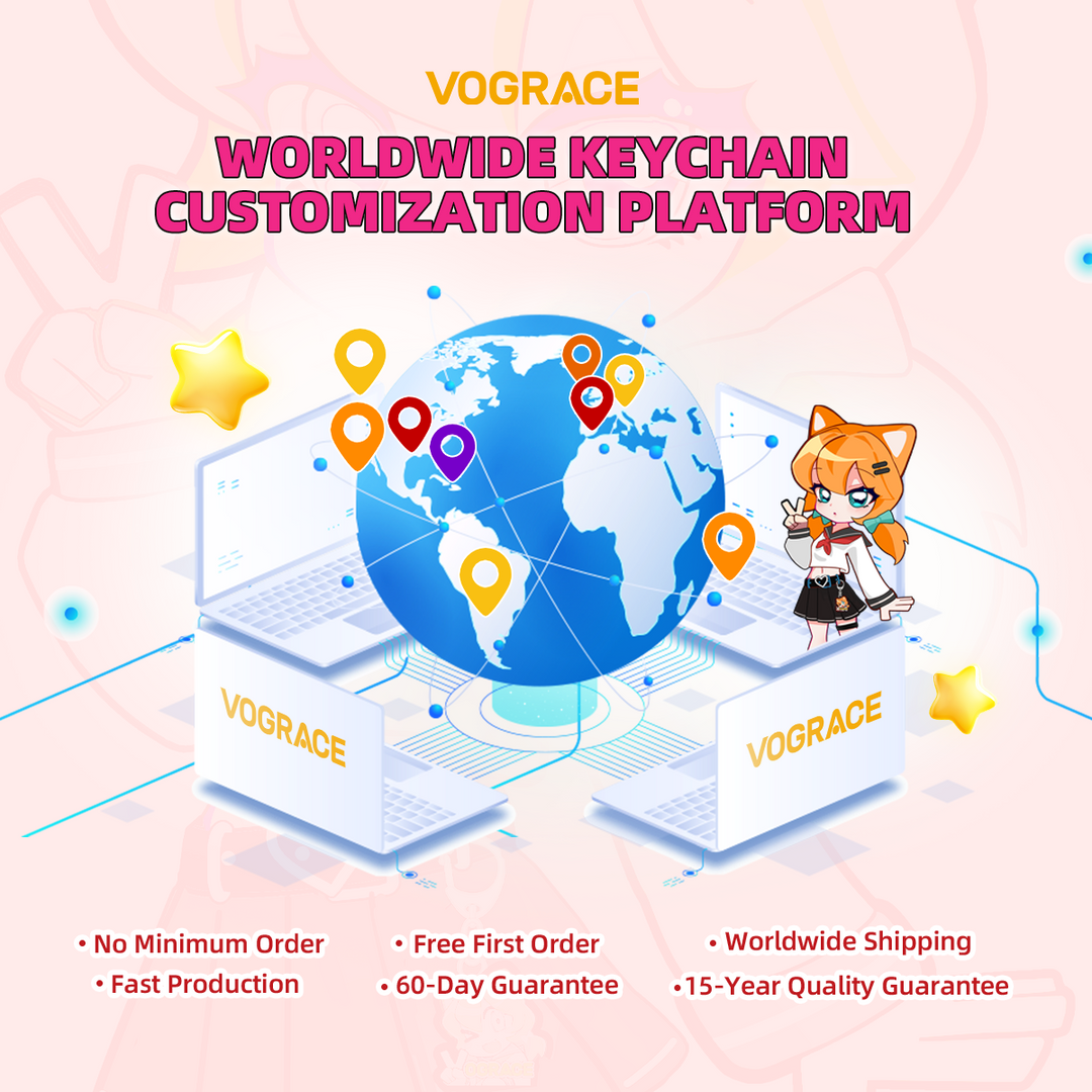 How can I personalize my keychain rings?