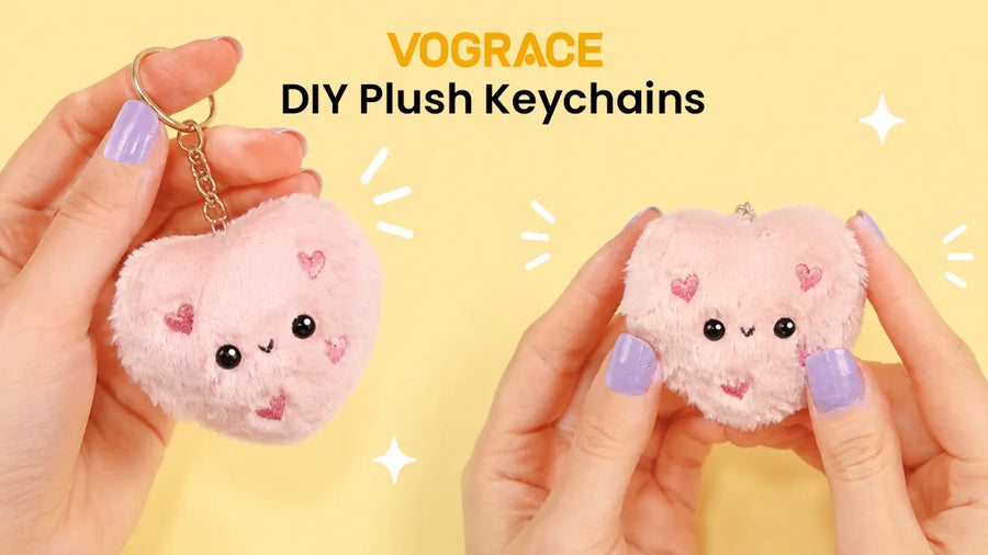 How to Make Plush Keychains