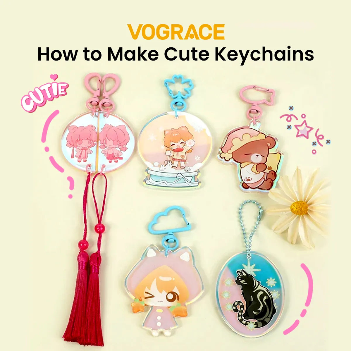 How to Make Cute Keychains