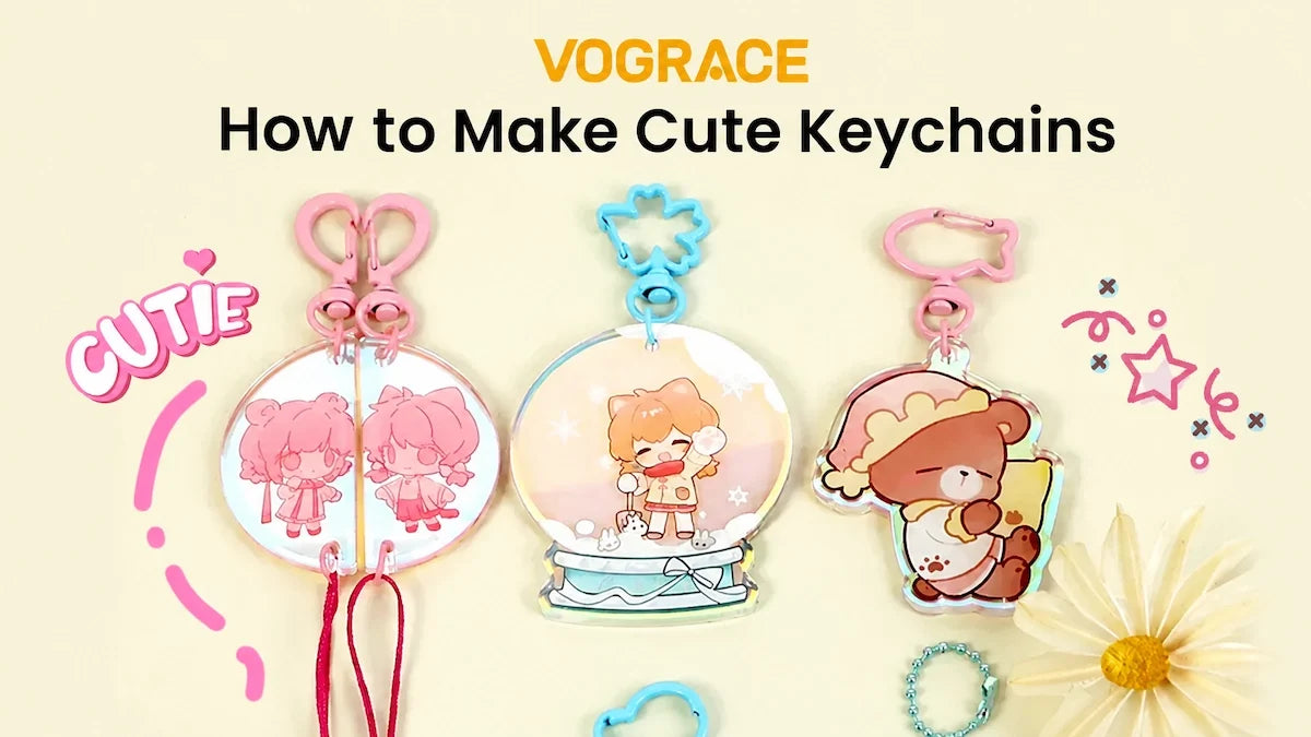 How to Make Cute Keychains: Easy DIY Ideas & Custom Options