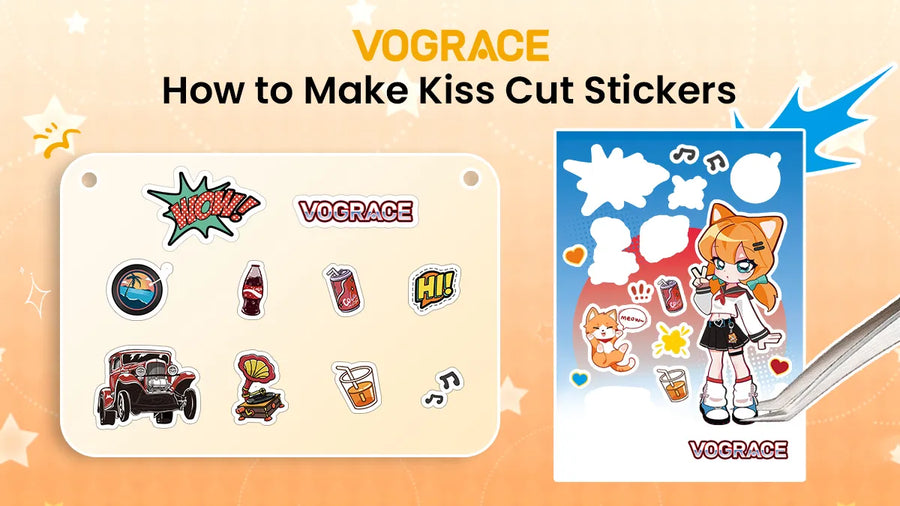 How to Make Kiss Cut Stickers