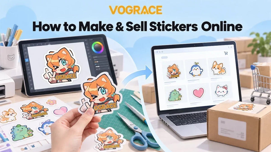 How to Make & Sell Stickers Online