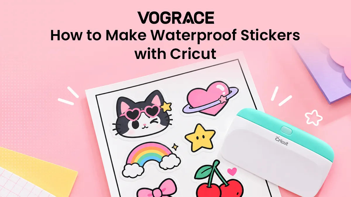 How to Make Waterproof Stickers with Cricut
