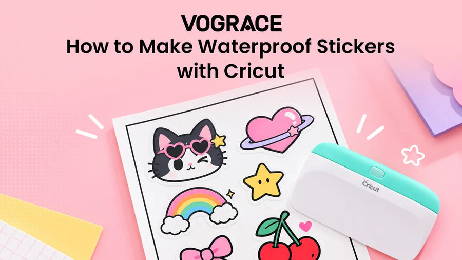 How to Make Waterproof Stickers with Cricut