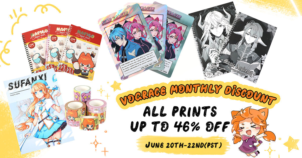 Vograce June Monthly Discount – All Prints Up to 46% OFF!