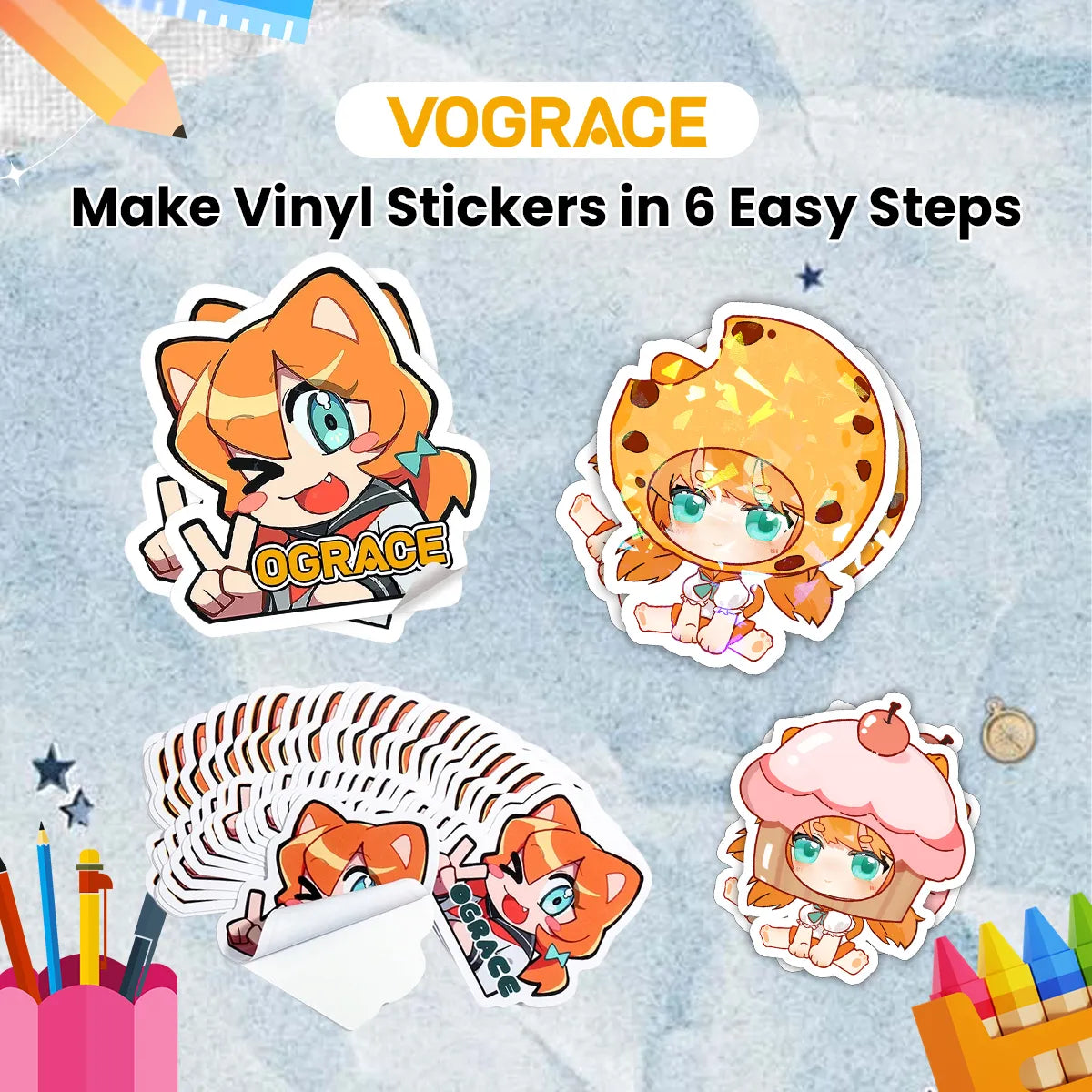 How to Make Vinyl Stickers at Home in 6 Easy Steps