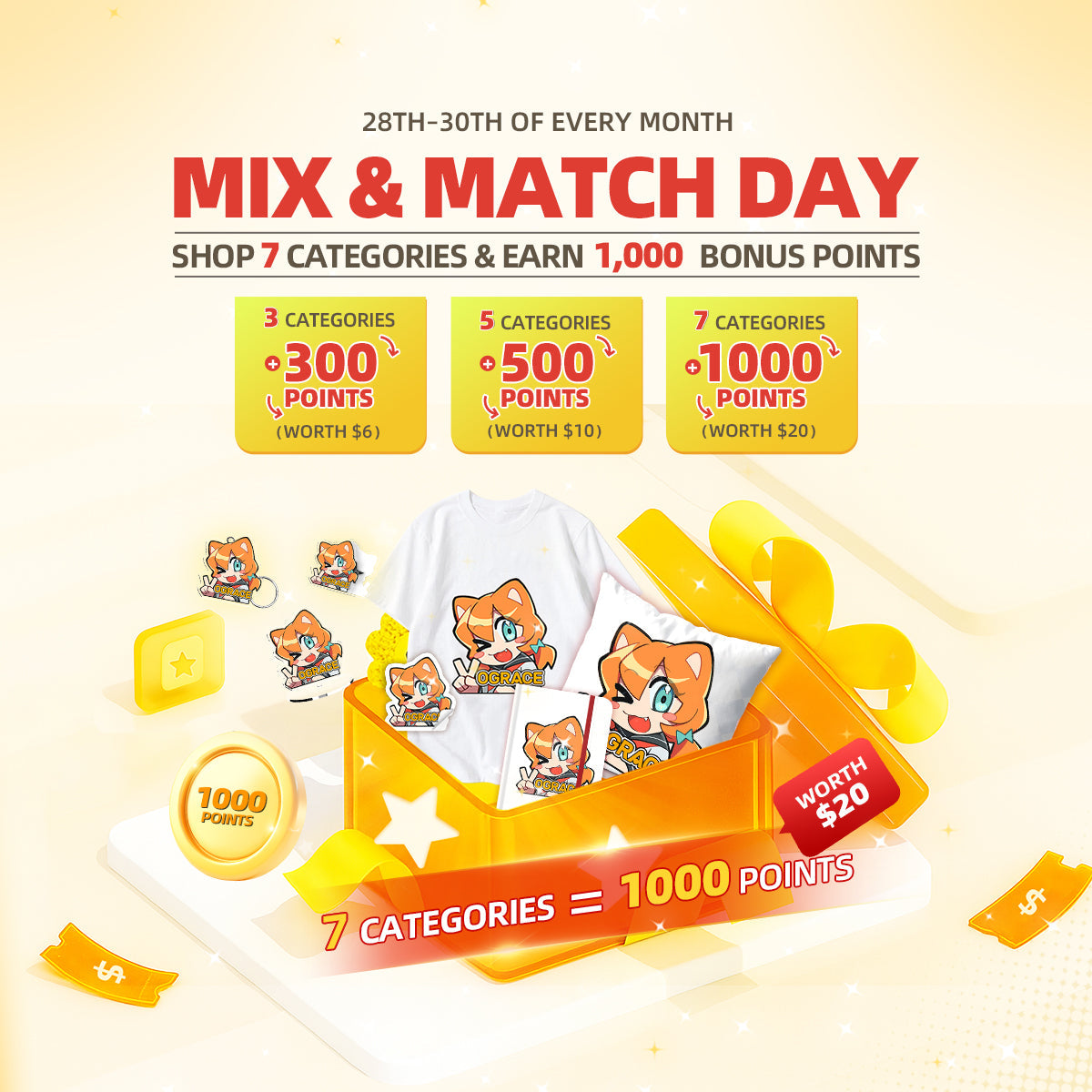 Unlock Extra Rewards with Our Mix & Match Day Event! - VOGRACE