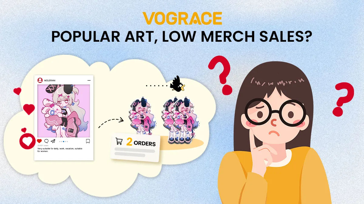 Why Your Art Gets Likes but Your Merch Doesn't Sell