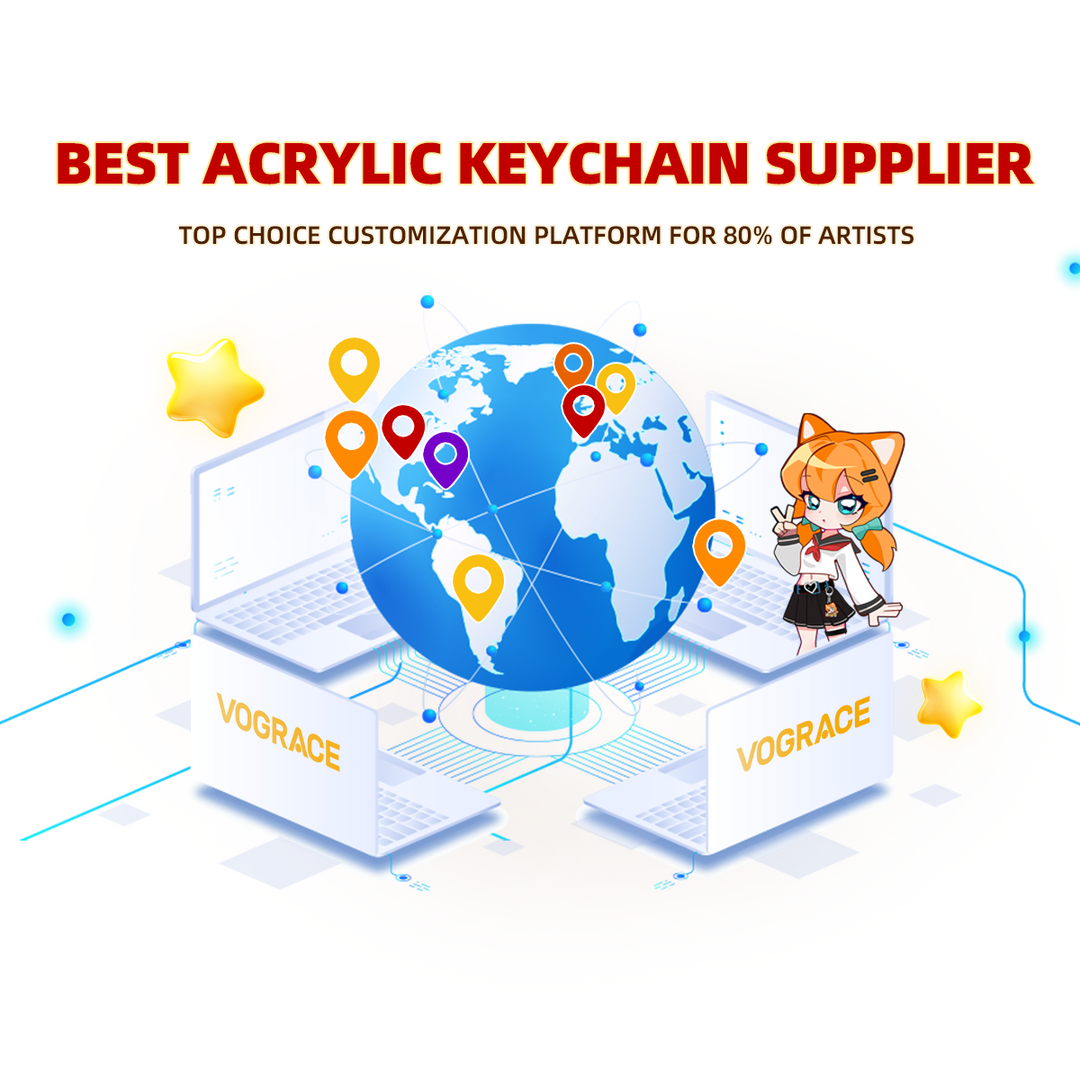 Top 10 Acrylic Keychain Suppliers in 2025 - VOGRACE