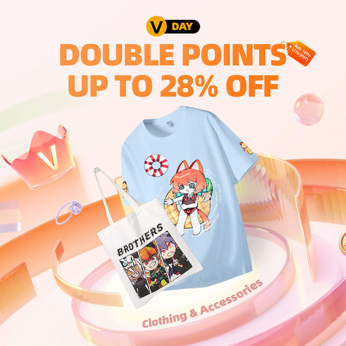 August Member’s Day: Exclusive Clothing & Accessories Deals - VOGRACE