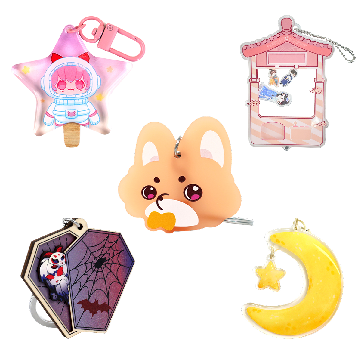 Fast Production Custom Keychains - VOGRACE