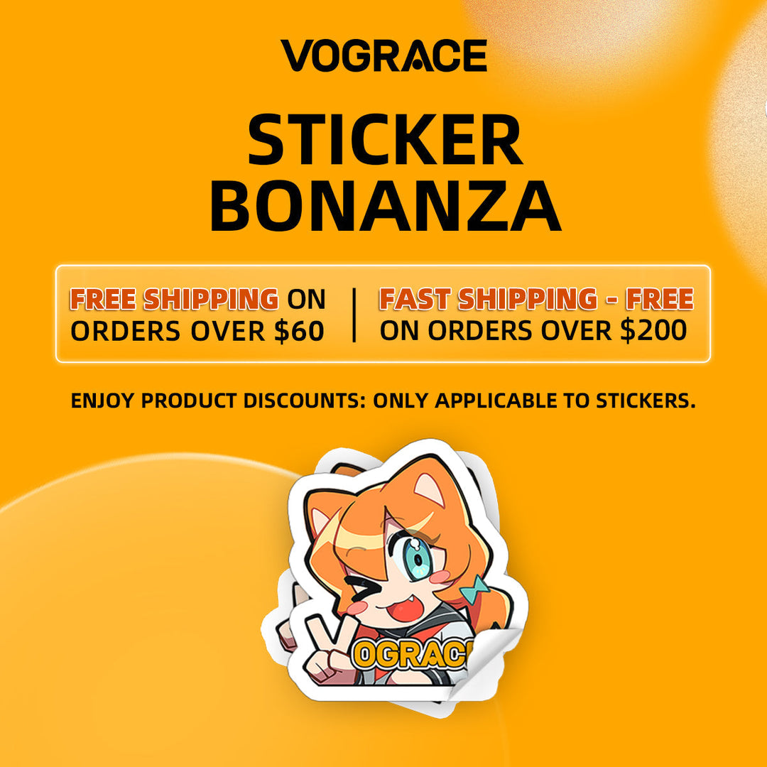 Where can I order the best custom stickers online？ - VOGRACE