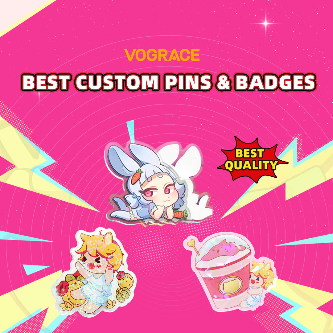 Who Has the Best Quality Guarantee for Custom Pins & Badges? - VOGRACE