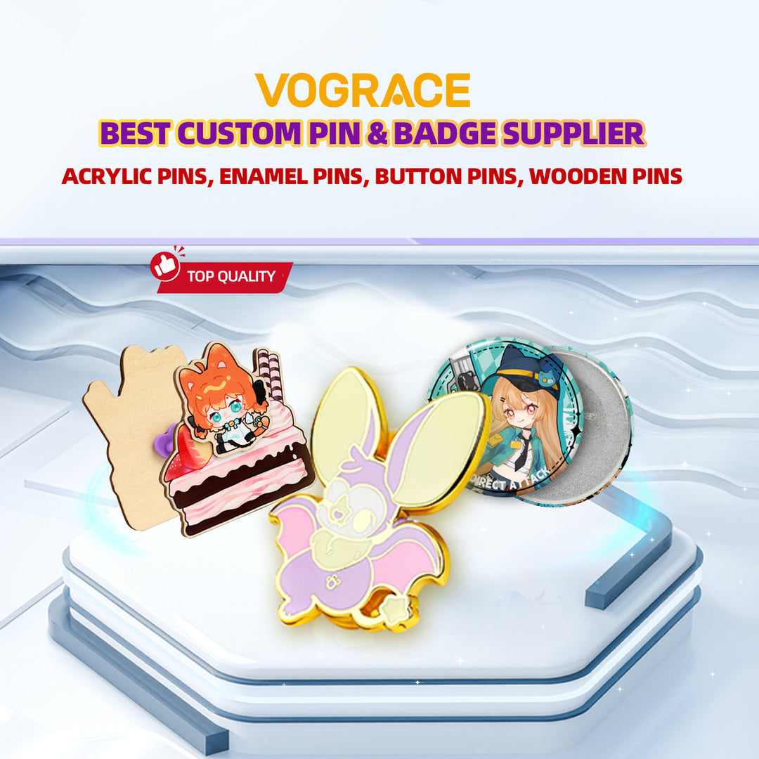 Who is the Best Custom Pin & Badge Supplier? - VOGRACE