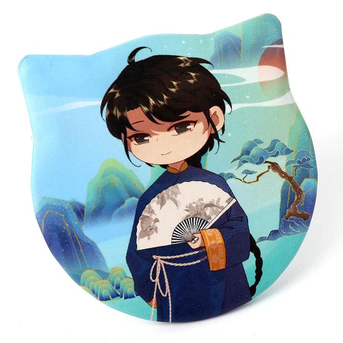 New Arrivals: Custom Cat Ear Shapes Button Pins - VOGRACE