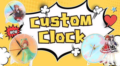 Custom Clock-Noticed by your Favorite