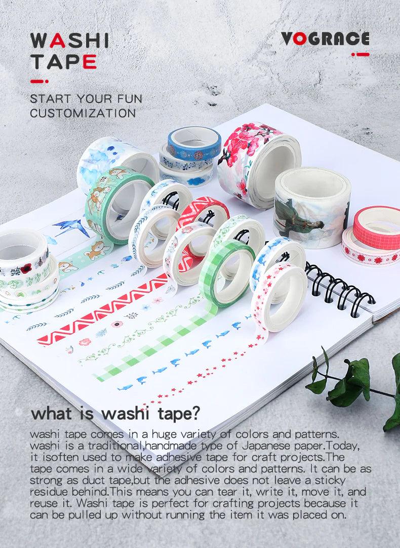 Leave an Impressive Print with Custom Washi Tape Printing - VOGRACE