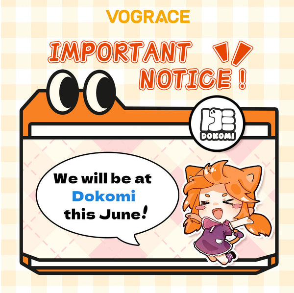 Vograce is Coming to Dokomi Comic Con 2025!