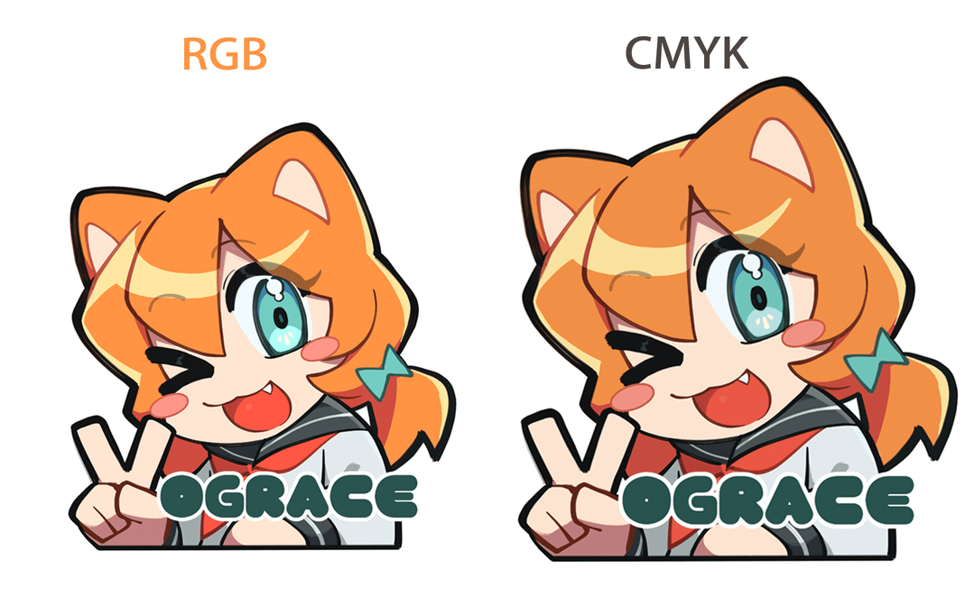 How to convert my design from RGB  to CMYK?