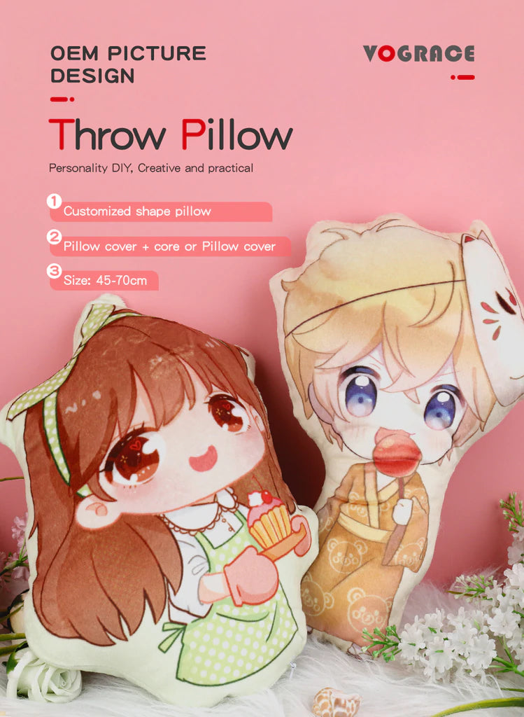 The Material of The Pillow is Different, The Printing Effect is Different