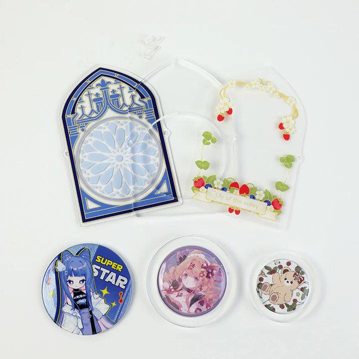 Harness the Power of Creativity and Elegance by Investing in Custom Acrylic Button Pin Holder Display Standees - VOGRACE