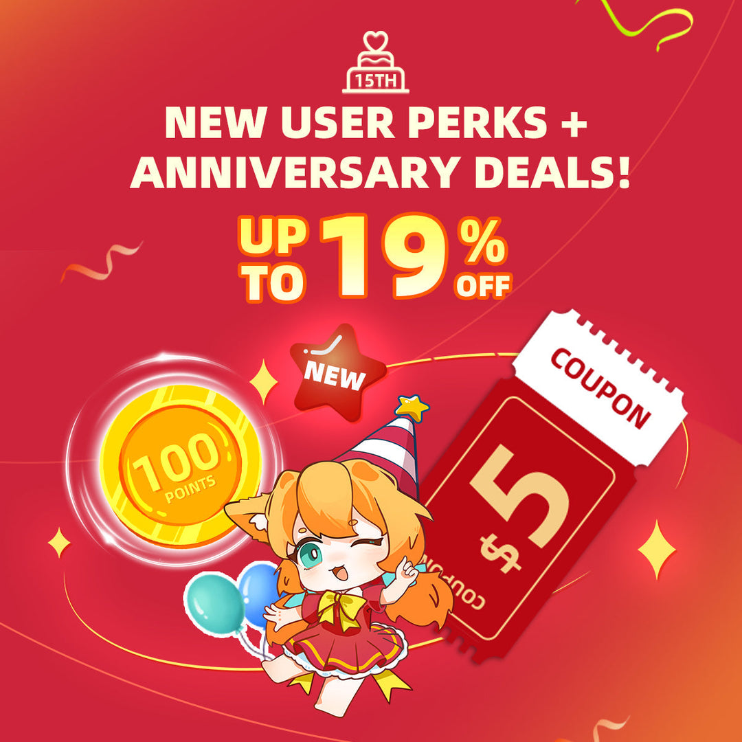 Celebrate 15th Anniversary with Exclusive Offers for New Customers! - VOGRACE