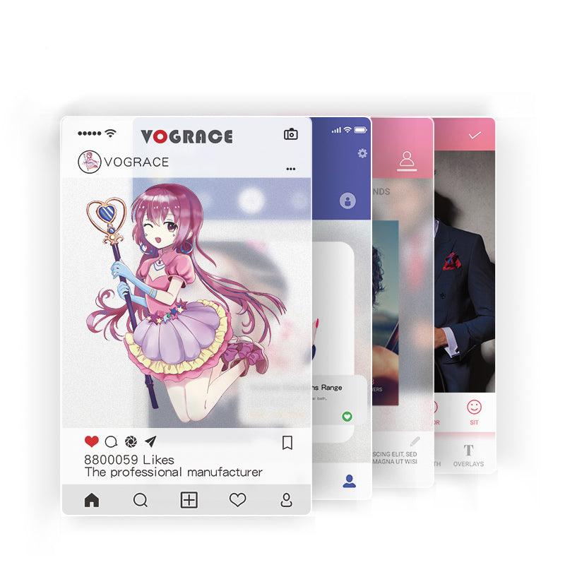 Transparent Cards - VOGRACE