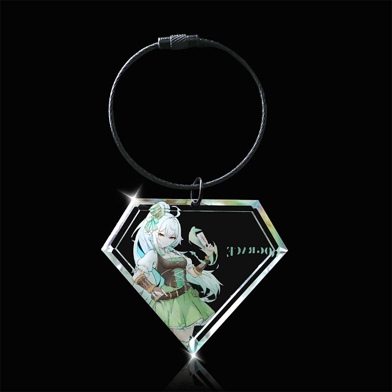 Custom Acrylic Diamond Keychain
