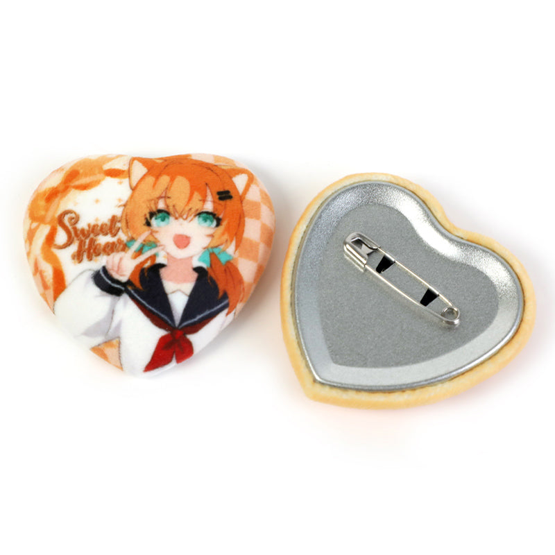 Custom Plush Button Pins