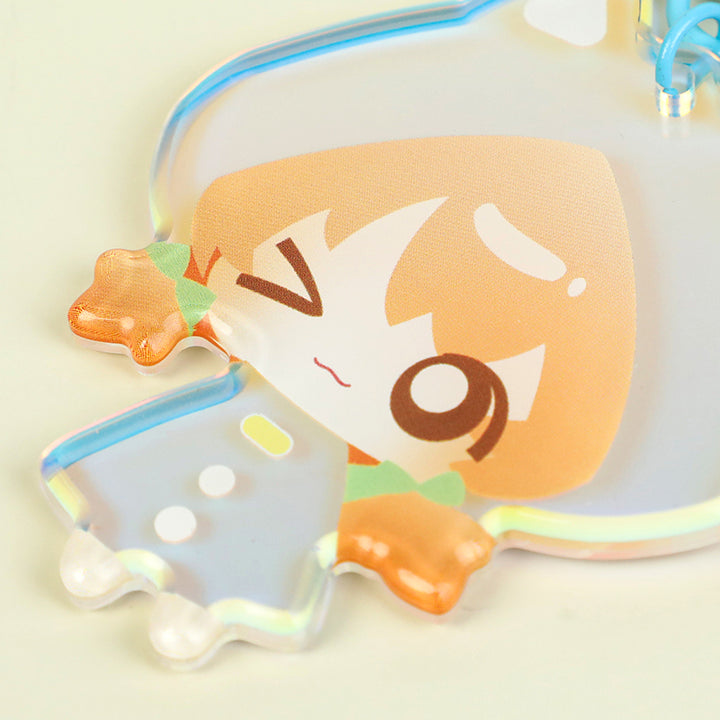 Custom Rainbow Acrylic Rounding Keychains