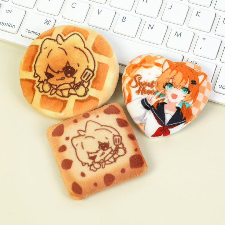 Custom Plush Button Pins